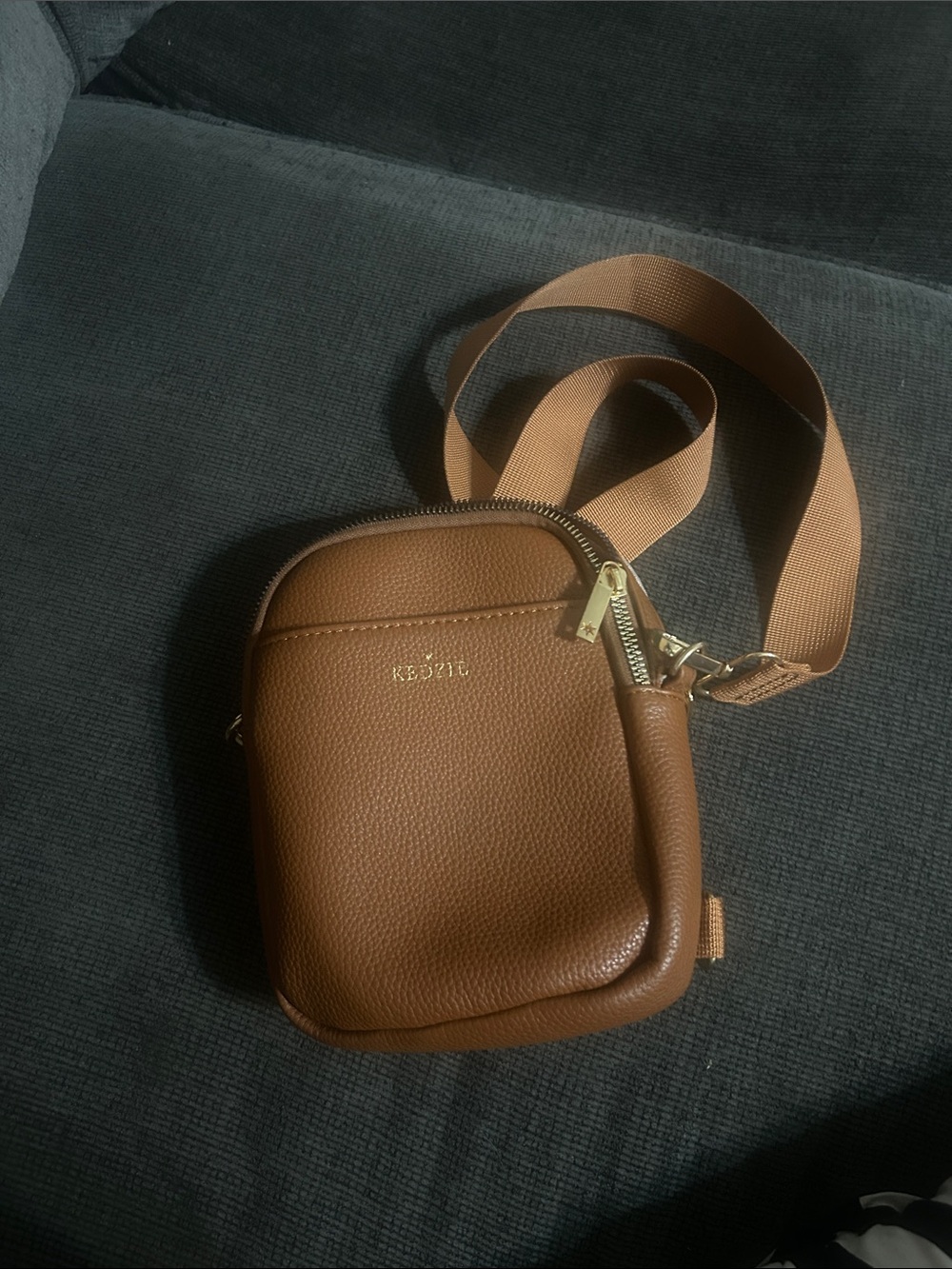 Brown Crossbody Sling Bag -